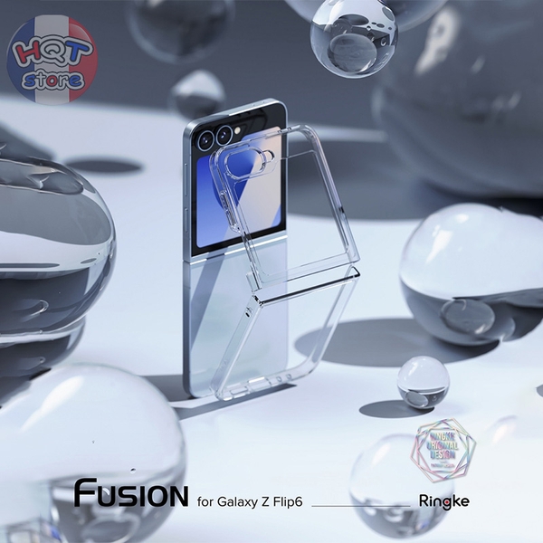 Ốp lưng Ringke Fusion cho Galaxy Z Flip 6 chính hãng