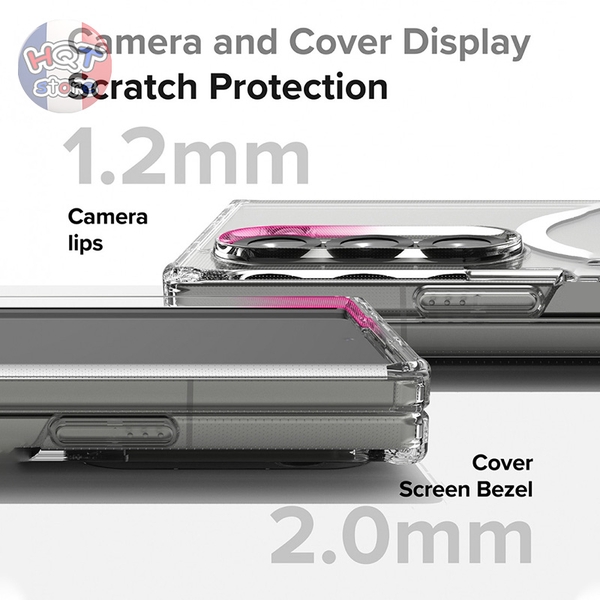 Ốp lưng Ringke Fusion Magnetic cho Galaxy Z Fold 6 chính hãng