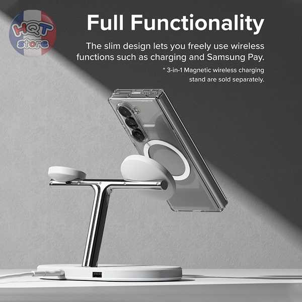Ốp lưng Ringke Fusion Magnetic cho Galaxy Z Fold 6 chính hãng