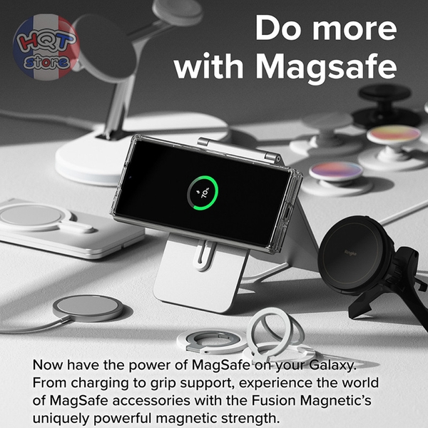 Ốp lưng Ringke Fusion Magnetic cho Galaxy Z Fold 6 chính hãng