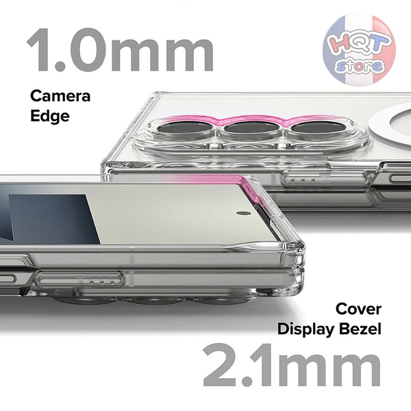 Ốp lưng Ringke Fusion Magnetic cho Galaxy Z Fold 7 chính hãng
