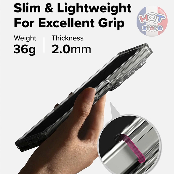 Ốp lưng Ringke Fusion Magnetic cho Galaxy Z Fold 7 chính hãng