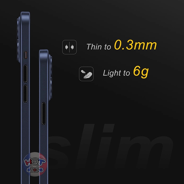 Ốp lưng siêu mỏng Memumi 0.3mm cho IPhone 13 Pro Max / 13 Pro