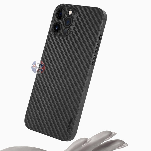 Ốp lưng siêu mỏng Memumi Carbon 0.3mm Iphone 12 Pro Max / 12 Pro / 12