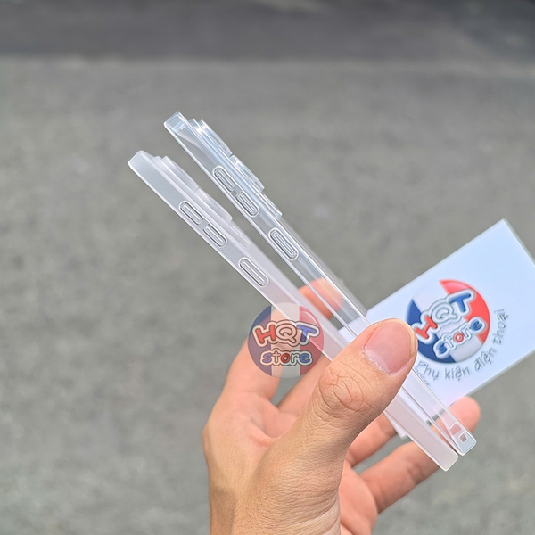 Ốp lưng siêu mỏng nhẹ trong suốt / nhám Ultra Slim 0.4mm cho S25 Edge