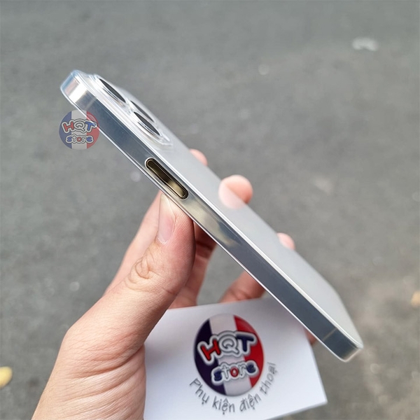 Ốp lưng siêu mỏng trong suốt Ultra Slim 0.4mm IPhone 13 Pro Max 13 Pro