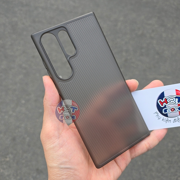 Ốp lưng siêu mỏng Ultra Slim 0.4mm (Matte 2) S23 Ultra chống vân tay