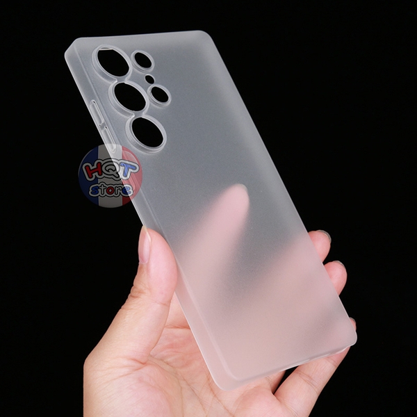 Ốp lưng siêu mỏng Ultra Slim 0.4mm (Matte) cho S25 Ultra chống vân tay