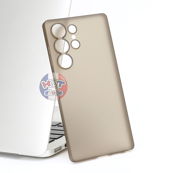Ốp lưng siêu mỏng Ultra Slim 0.4mm (Matte) cho S25 Ultra chống vân tay