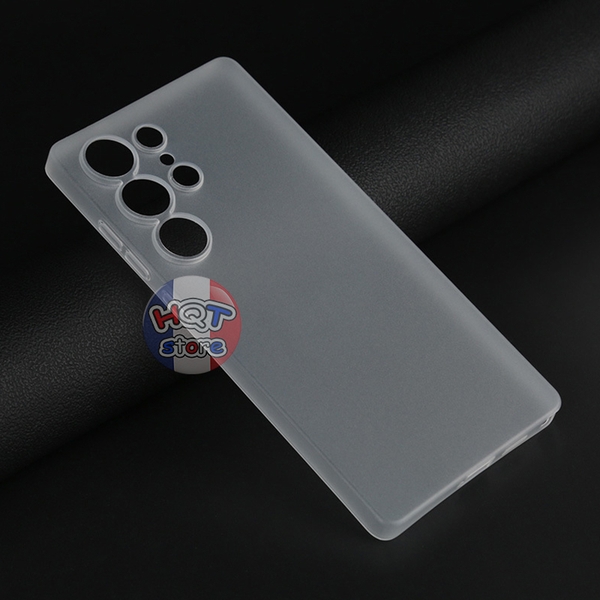 Ốp lưng siêu mỏng Ultra Slim 0.4mm (Matte) cho S25 Ultra chống vân tay