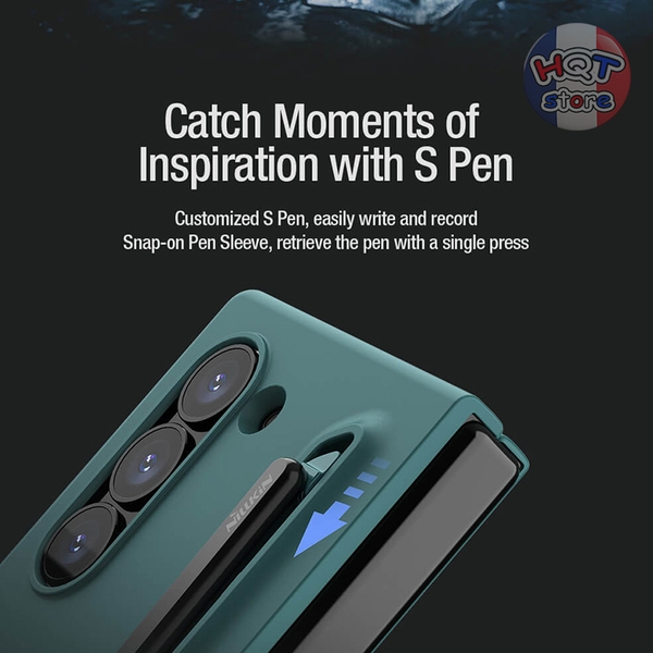 Ốp lưng Silicon kèm bút Nillkin Flex Pure Fold Case cho Galaxy Z Fold 6