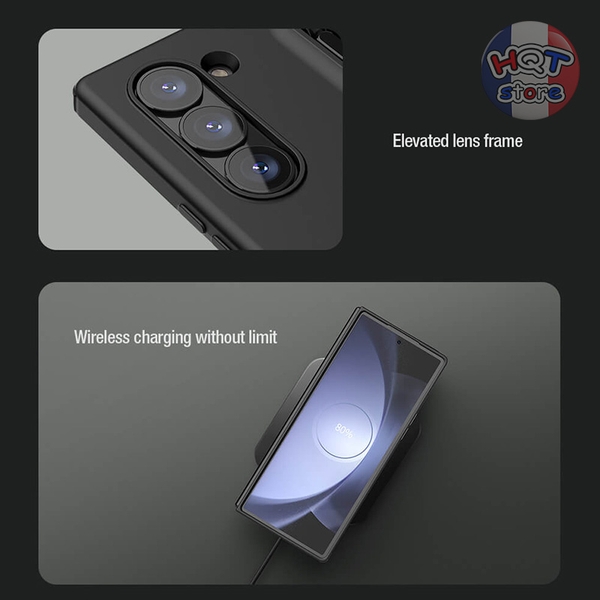 Ốp lưng Silicon kèm bút Nillkin Flex Pure Fold Case cho Galaxy Z Fold 6