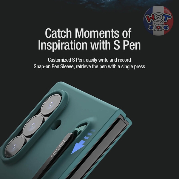 Ốp lưng Silicon kèm bút Nillkin Flex Pure Fold Case cho Galaxy Z Fold 7