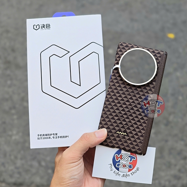 Ốp lưng sợi Aramid 600D Defense Yuan Kezhi Case cho Vivo X Fold 5