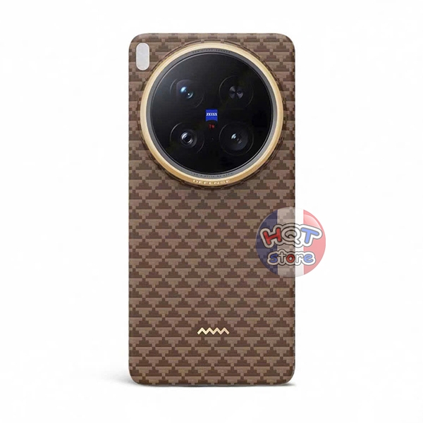 Ốp lưng sợi Aramid 600D Defense Yuan Kezhi Case cho Vivo X200 Ultra