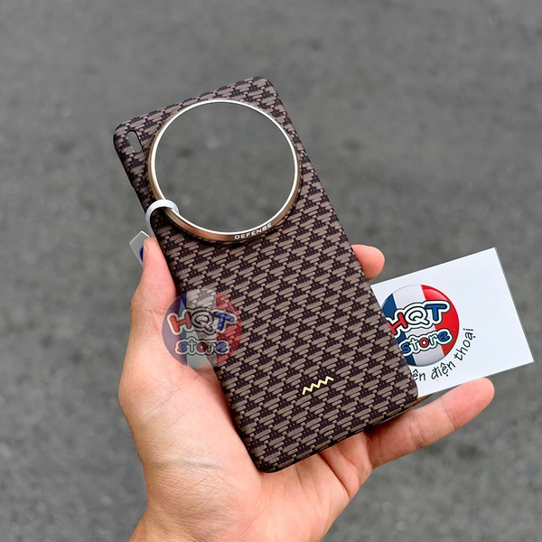 Ốp lưng sợi Aramid 600D Defense Yuan Kezhi Case cho Vivo X200 Ultra