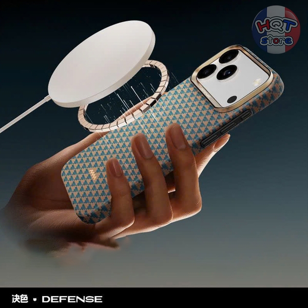 Ốp lưng sợi Aramid Defense Yuan Kezhi Case iPhone 17 Pro Max / 17 Pro