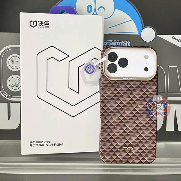 Ốp lưng sợi Aramid Defense Yuan Kezhi Case iPhone 17 Pro Max / 17 Pro