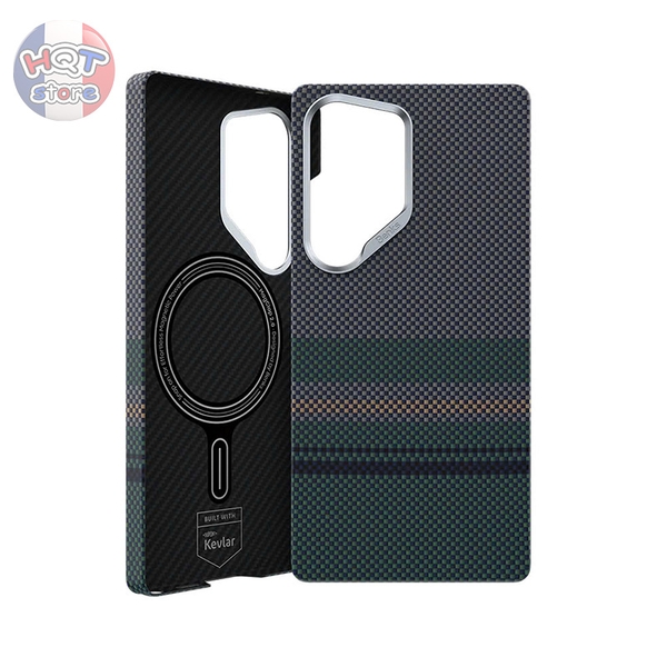 Ốp lưng sợi carbon 600D Benks Aurora ArmorAir Case cho S25 Ultra