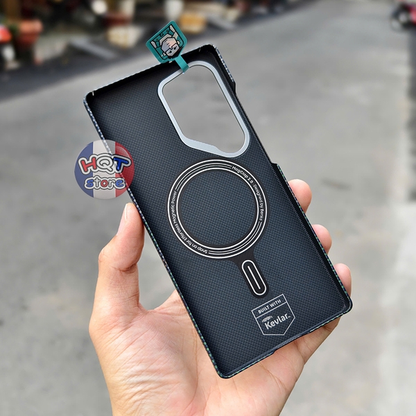 Ốp lưng sợi carbon 600D Benks Aurora ArmorAir Case cho S25 Ultra