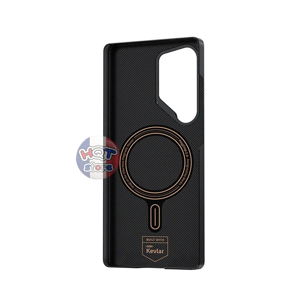 Ốp lưng sợi carbon 600D Benks Montage ArmorAir Case cho S25 Ultra