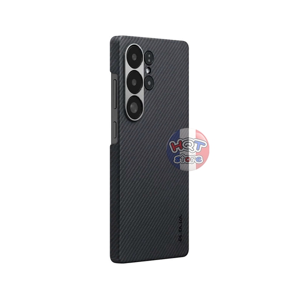 Ốp lưng sợi carbon 600D PITAKA Classic Ultra-Slim Case cho S25 Ultra