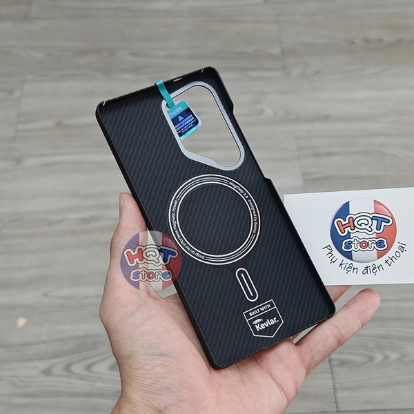 Ốp lưng sợi carbon Benks 600D A1 ArmorAir Case cho S25 Ultra