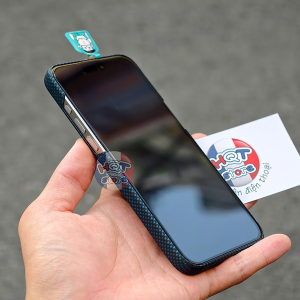 Ốp lưng sợi carbon Benks ArmorTint Case cho IPhone 15 Pro Max / 15 Pro