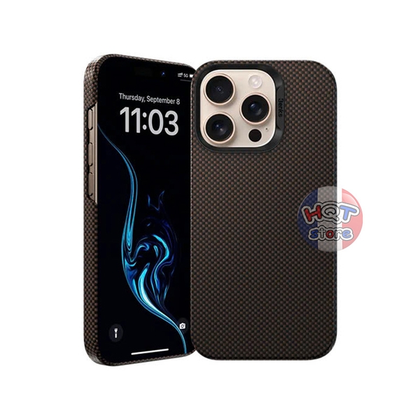 Ốp lưng sợi carbon Benks ArmorTint Case IPhone 16 Pro Max 16 Pro