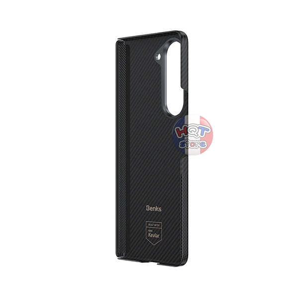 Ốp lưng sợi carbon Benks Montage ArmorAir Case Z Fold 6 siêu mỏng nhẹ