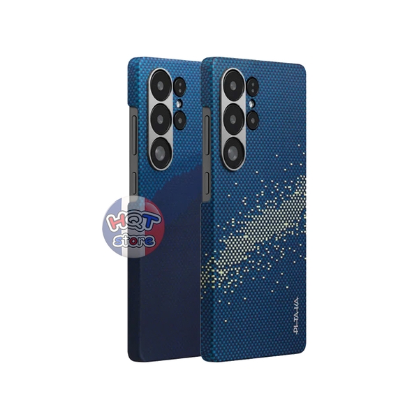 Ốp lưng sợi carbon PITAKA StarPeak Tactile Woven Case cho S25 Ultra mỏng nhẹ