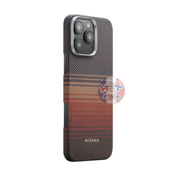 Ốp lưng sợi carbon PITAKA Tactile Woven Case iPhone 16 Pro Max / 16Pro
