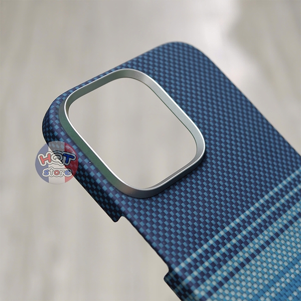 Ốp lưng sợi carbon PITAKA Tactile Woven Case iPhone 16 Pro Max / 16Pro