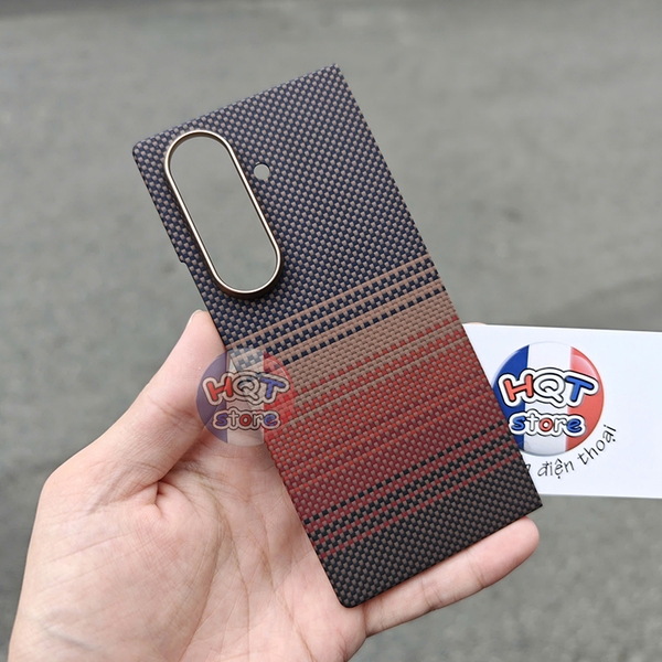 Ốp lưng sợi carbon PITAKA Ultra-Slim Case Z Fold 7 (Back Case) mỏng nhẹ