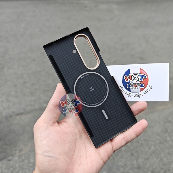 Ốp lưng sợi carbon PITAKA Ultra-Slim Case Z Fold 7 (Back Case) mỏng nhẹ