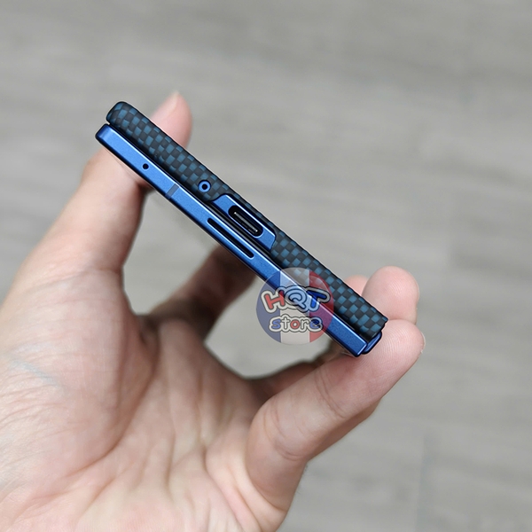 Ốp lưng sợi carbon PITAKA Ultra-Slim Case Z Fold 7 (Back Case) mỏng nhẹ