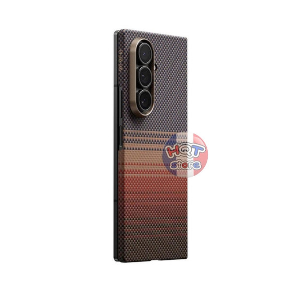 Ốp lưng sợi carbon PITAKA Ultra-Slim Case Z Fold 7 (Back Case) mỏng nhẹ