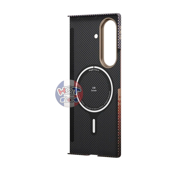 Ốp lưng sợi carbon PITAKA Ultra-Slim Case Z Fold 7 (Back Case) mỏng nhẹ