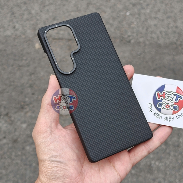 Ốp lưng sợi carbon Youngkit Aramid 1500D Case cho Samsung S25 Ultra