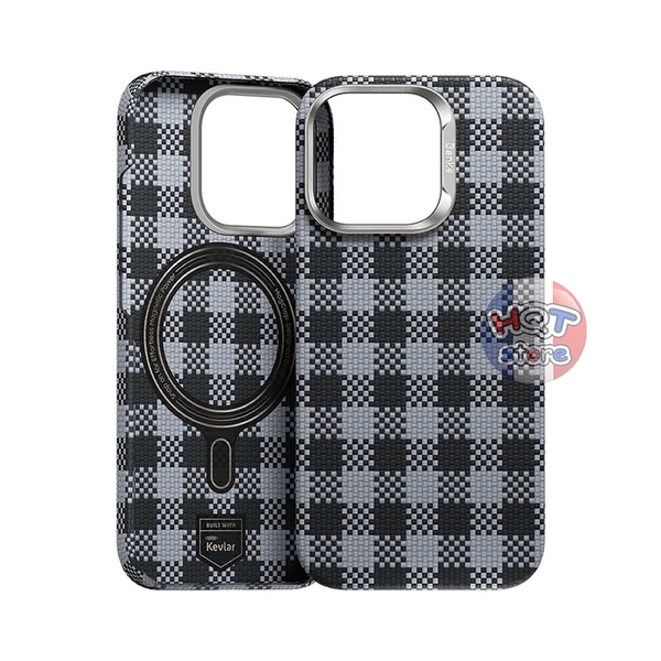 Ốp lưng sợi kevlar Benks ArmorVichy Case cho iPhone 16 Pro Max