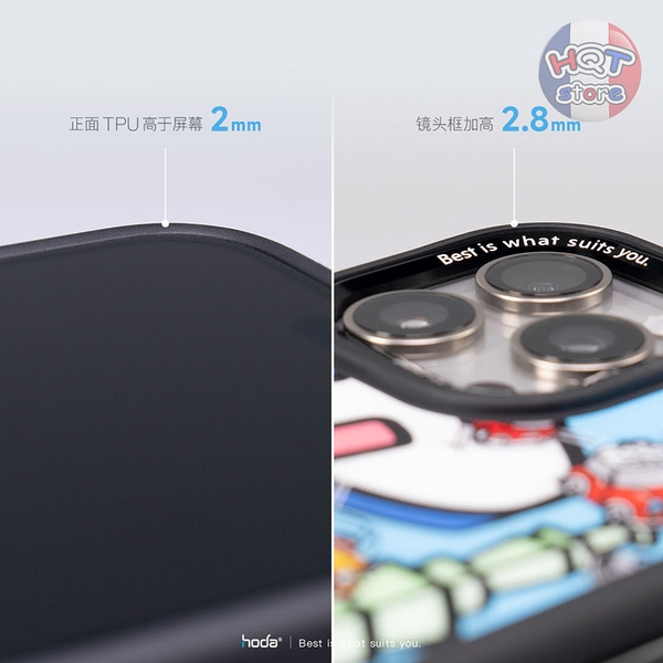 Ốp lưng Trà Sữa HODA Diverse Case Magsafe iPhone 15 Pro Max / 15 Pro