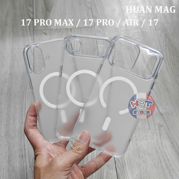 Ốp lưng trong nhám Likgus Huan Mag IPhone 17 Pro Max 17 Pro Air 17