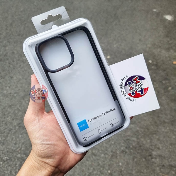 Ốp lưng trong Rock Guard Pro Clear cho IPhone 13 Pro Max / 13 Pro / 13