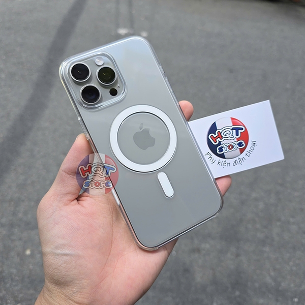 Ốp lưng trong suốt Apple Clear Case iPhone 16 Pro Max chính hãng
