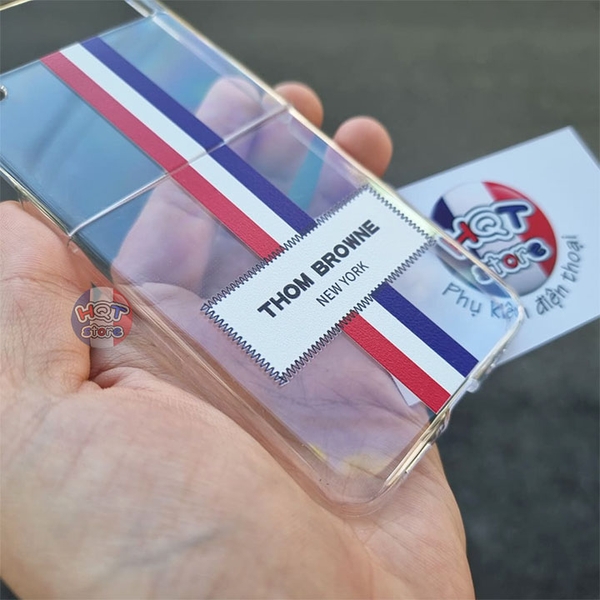 Ốp lưng trong suốt Likgus Clear Thom Browne Samsung Galaxy Z Flip 3