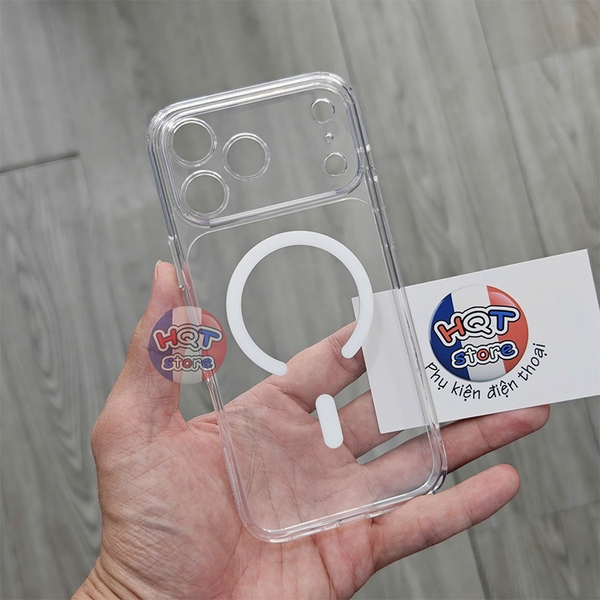 Ốp lưng trong suốt Likgus Lin Mag iPhone 17 Pro Max / 17Pro / Air / 17