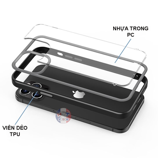 Ốp lưng trong suốt Likgus Sexy Series IPhone 12 Pro Max / 12 Pro / 12