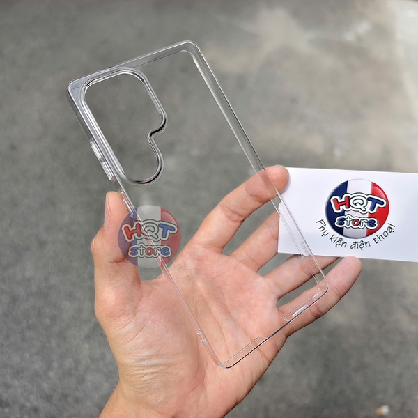 Ốp lưng trong suốt Memumi Clear cho Galaxy S25 Ultra