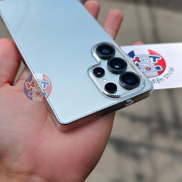 Ốp lưng trong suốt Memumi Clear cho Galaxy S25 Ultra
