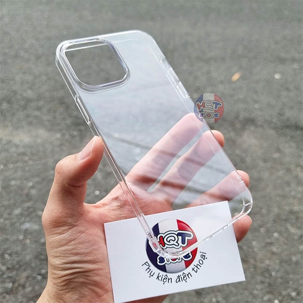 Ốp lưng trong suốt Memumi Clear cho IPhone 13 Pro Max / 13 Pro / 13